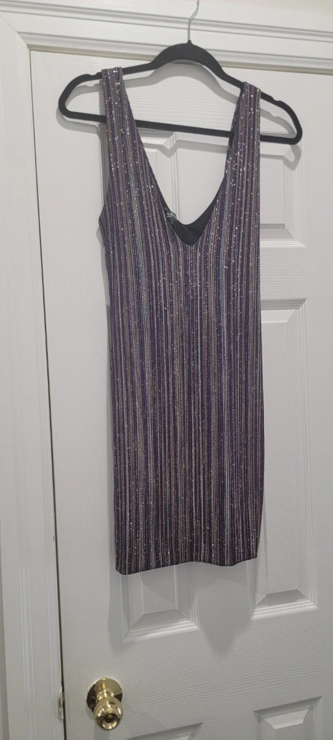Guess by Marciano Striped Sparkly Dress - photo 2