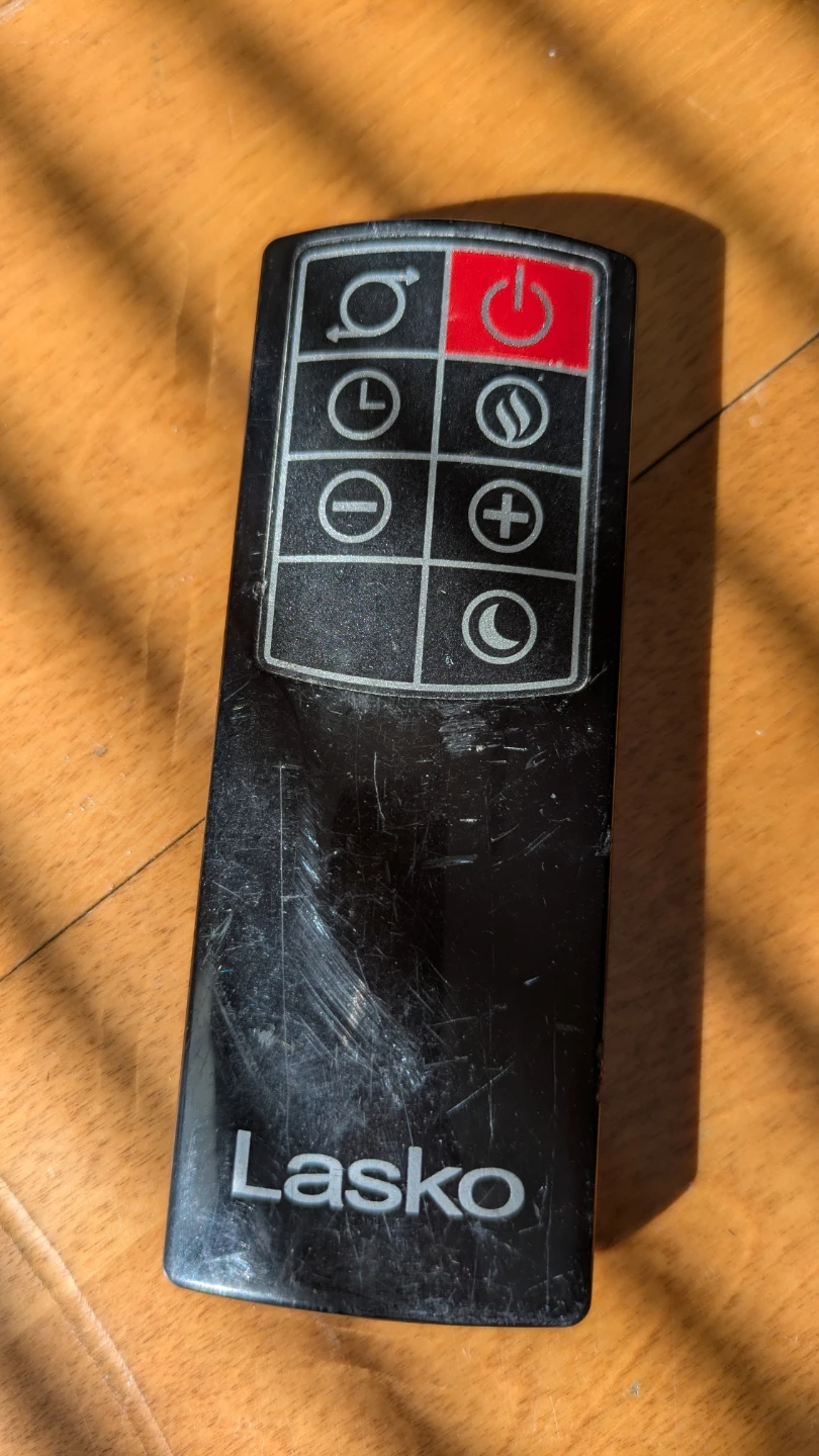 Lasko heater Remote Control