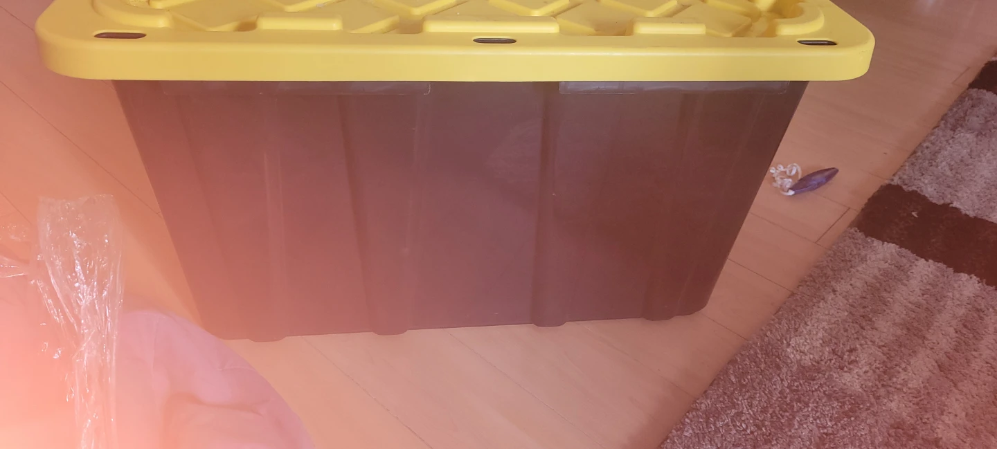 HDX Tough Tote Storage Bin - 102 Litres - photo 2