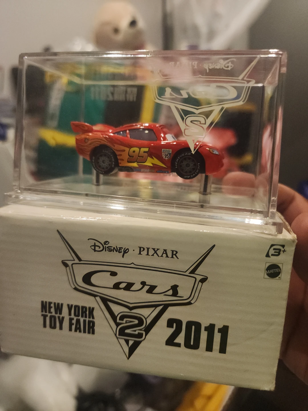 Disney Pixar Cars 2 Lightning McQueen New York Toy Fair 2011