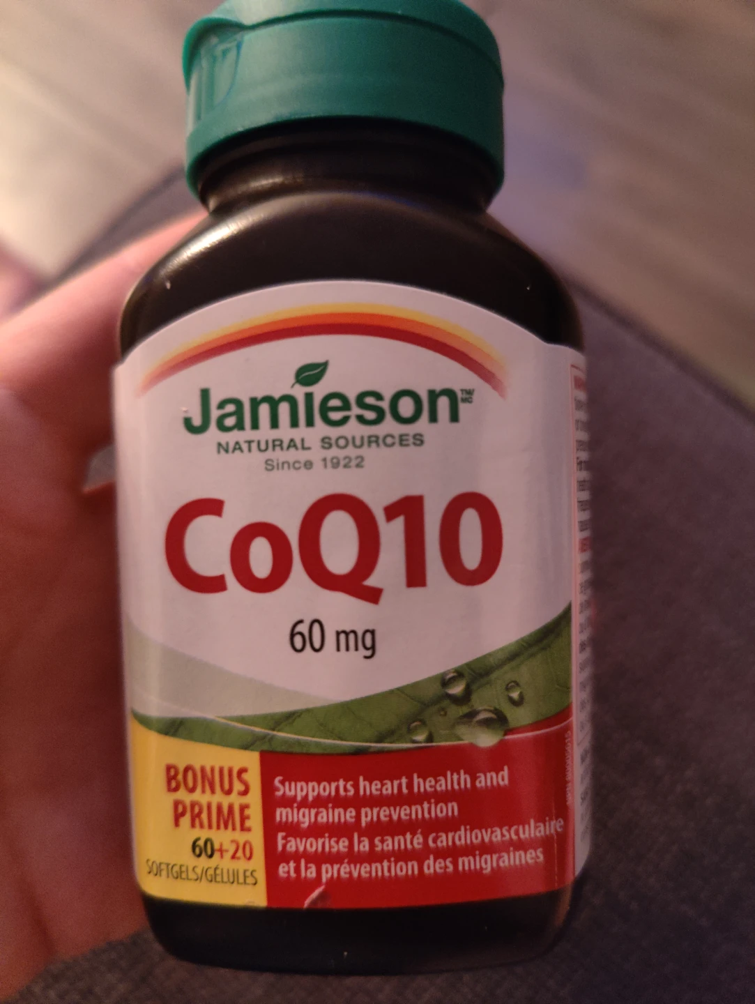 Jamieson CoQ10 60 mg Softgels ⚽