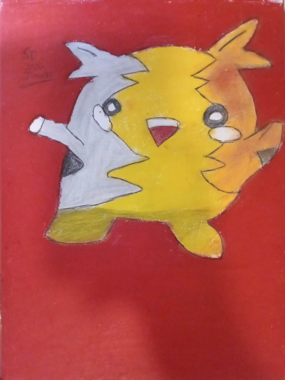 MORPEKO DRAWING BY CUSTOM ARTIST SHERWIN
