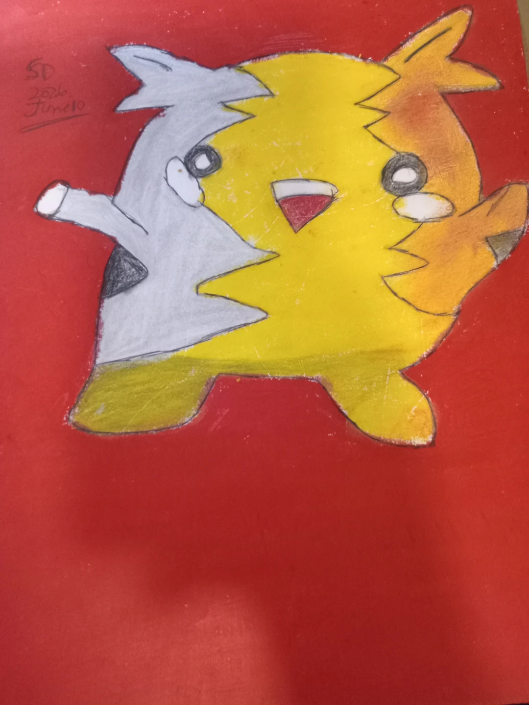 MORPEKO DRAWING BY CUSTOM ARTIST SHERWIN - photo 3