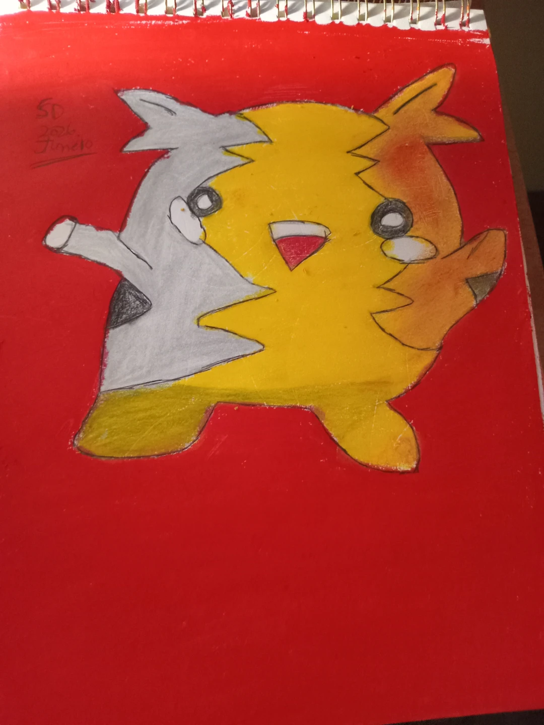 MORPEKO DRAWING BY CUSTOM ARTIST SHERWIN - photo 4