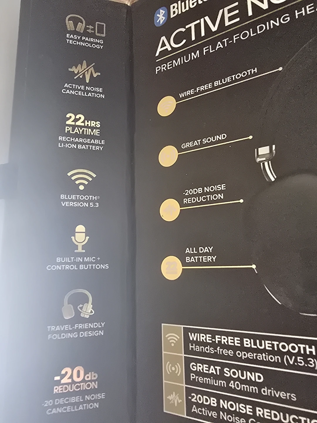 Sentry Active Noise Cancellation Headphones - photo 4