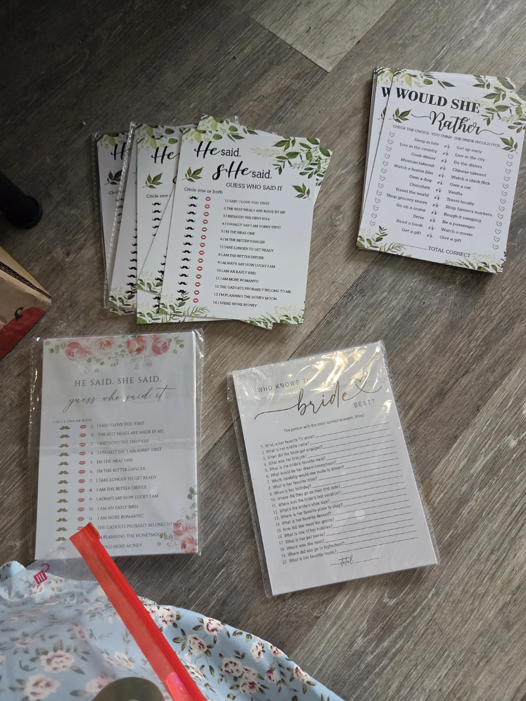 Bridal Shower Games Pack - photo 4