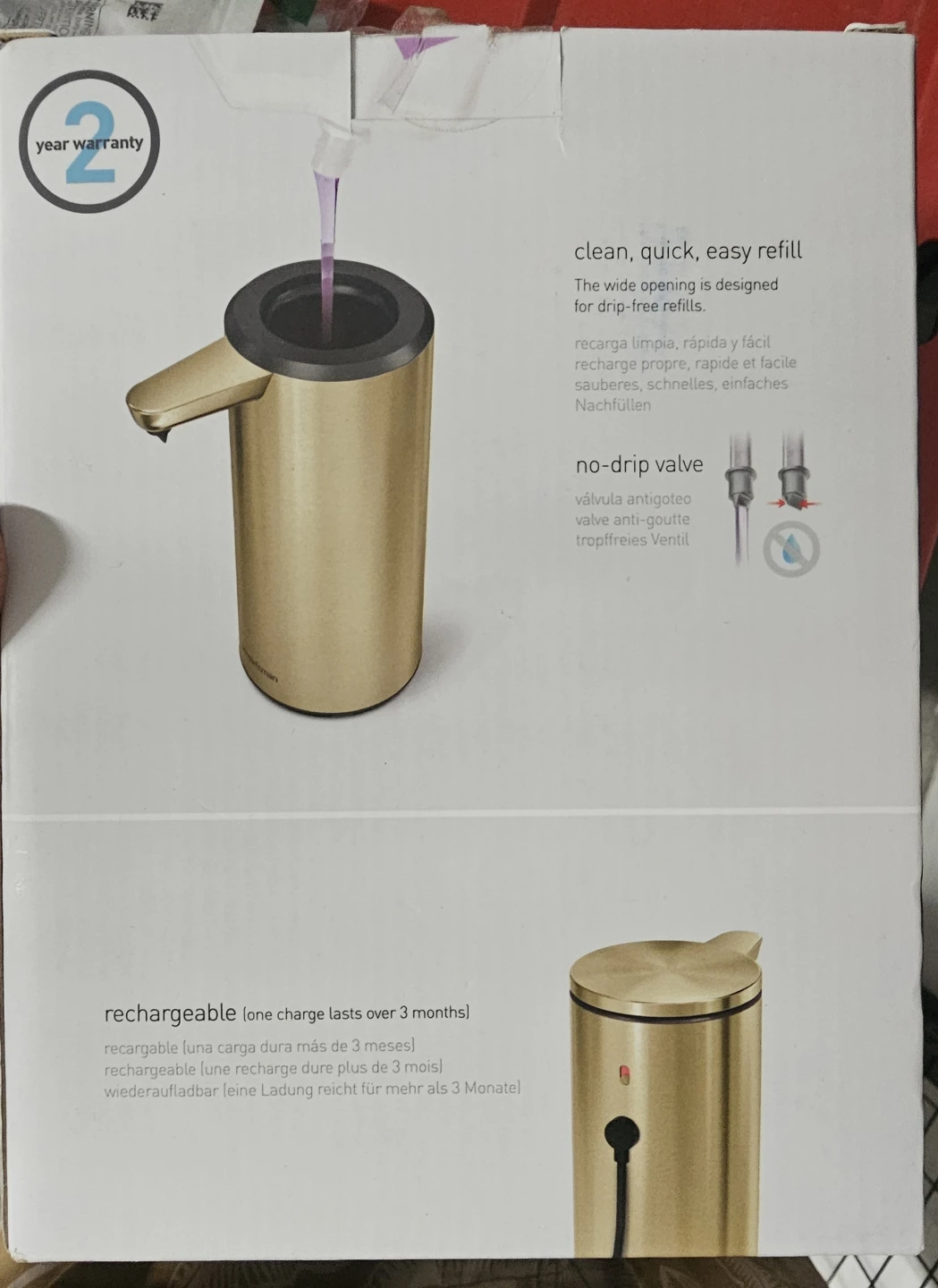 Simplehuman 9 fl. oz. Sensor Pump - photo 2