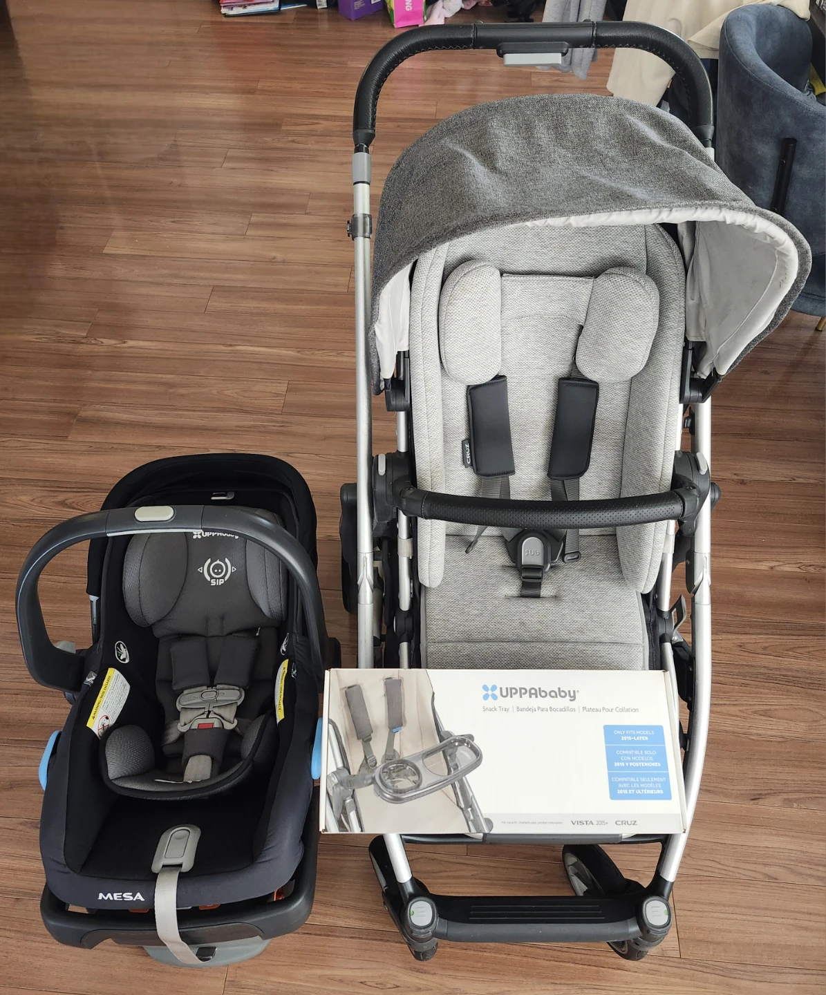 UPPAbaby Vista Cruz V2 Stroller with Accessories