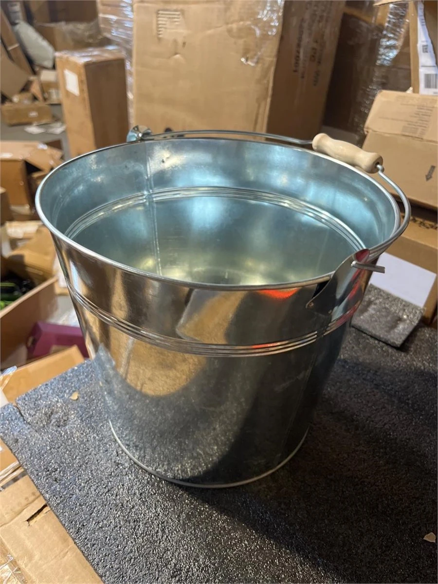 9 Quarts Galvanized Pail Beer Bucket - photo 5