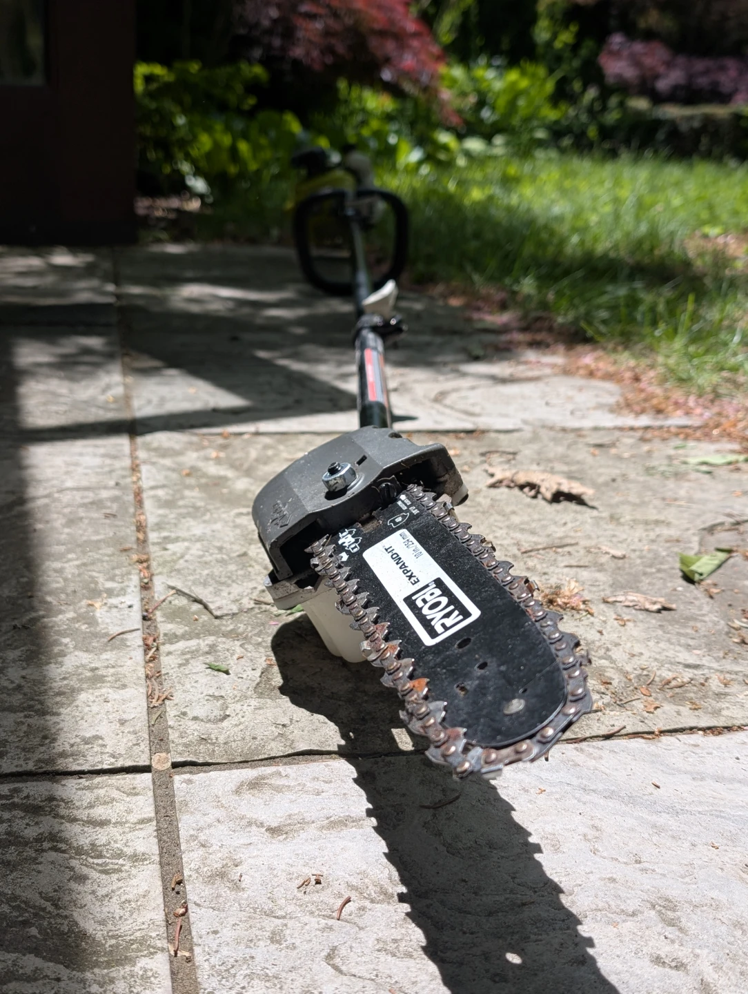Ryobi Trimmer with Chainsaw Attachment - photo 2