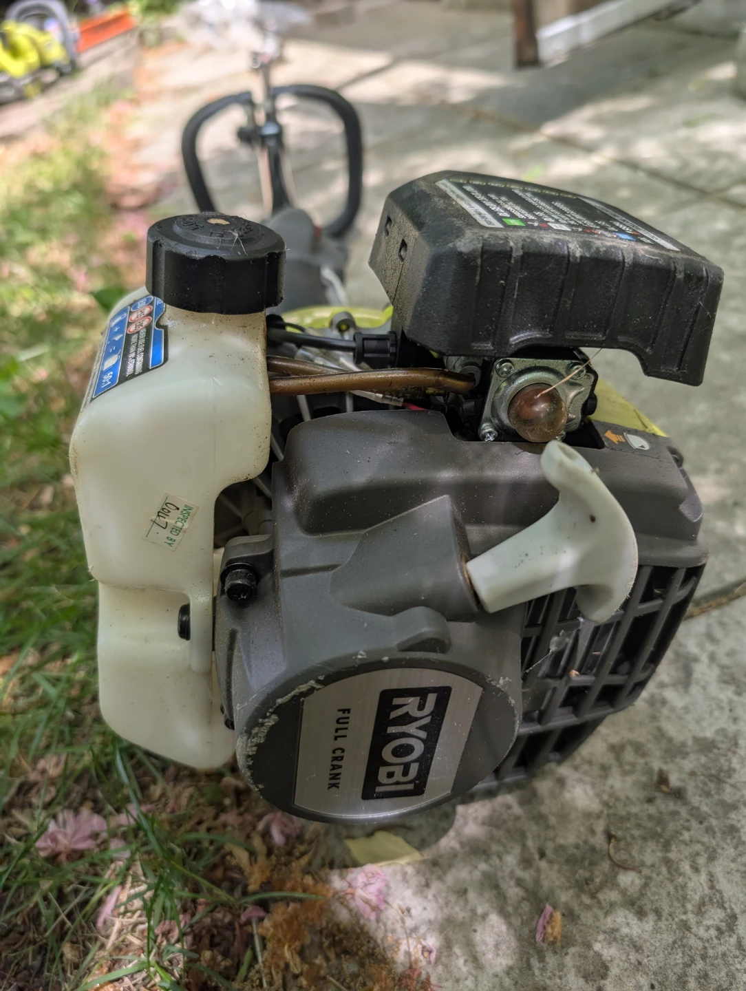 Ryobi Trimmer with Chainsaw Attachment - photo 3
