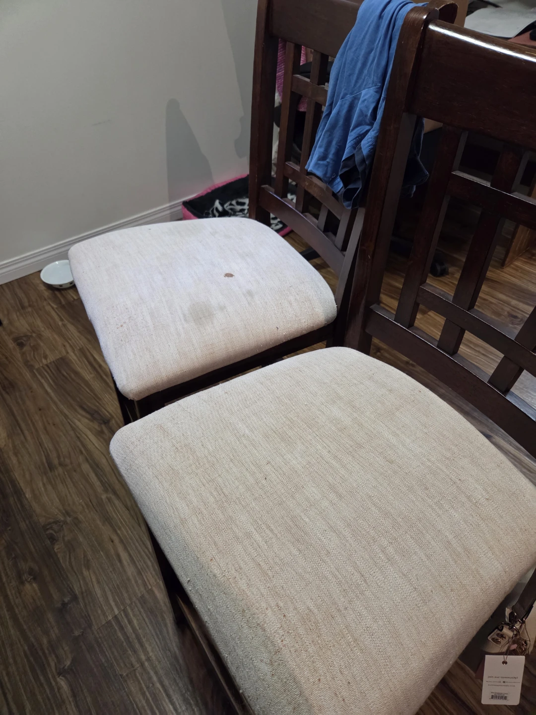 Bar height kitchen table with 6 chairs - photo 4