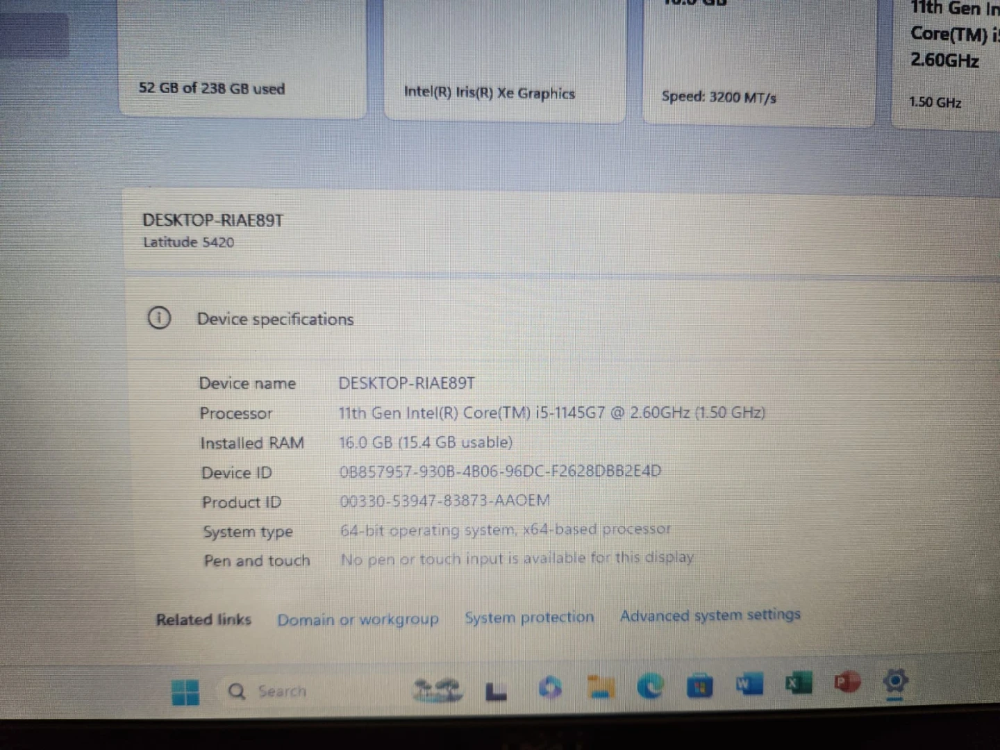 Dell Latitude 5420 11th Gen 16GB RAM, 256GB SSD - photo 4