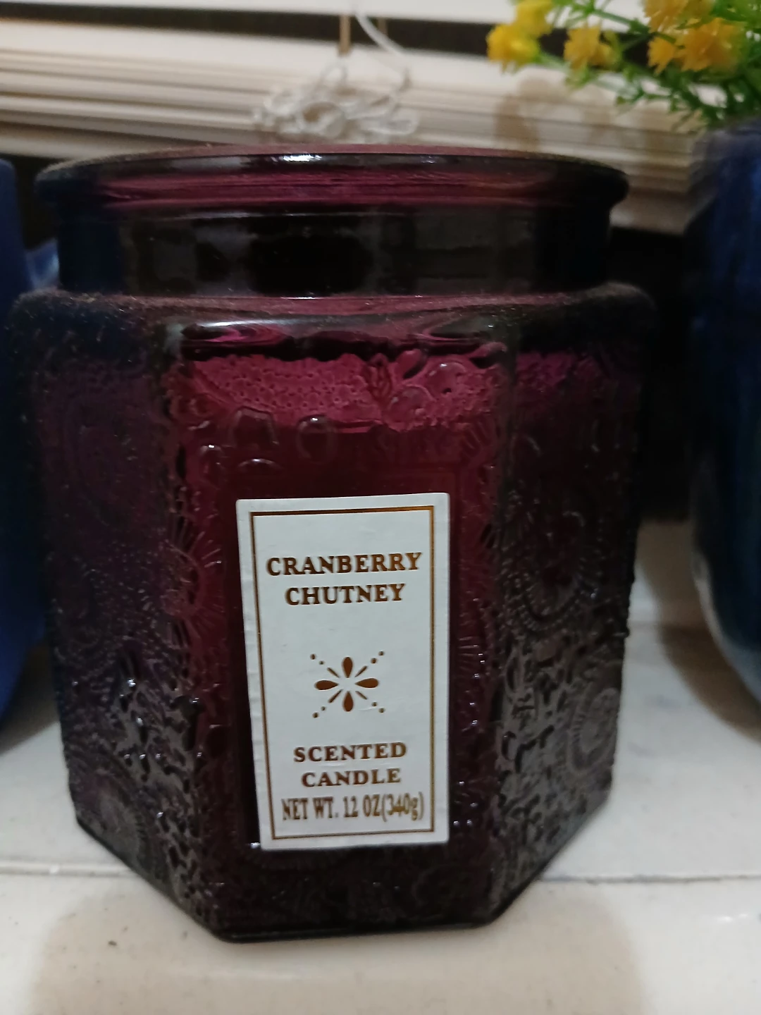 Cranberry Chutney Scented Candle⚽