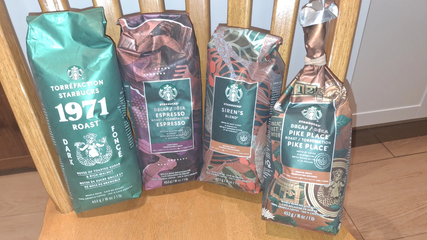 Starbucks Coffee Beans bundle (3x 453g)