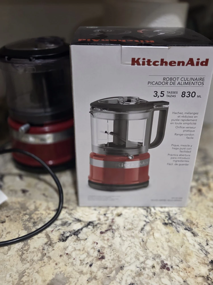 KitchenAid 3.5 Cup Food Processor - Red