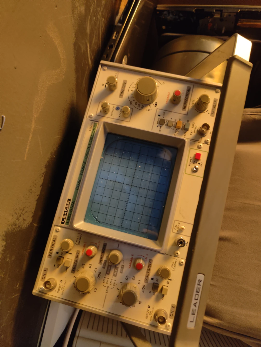 Leader LBO-514A Dual Trace Oscilloscope