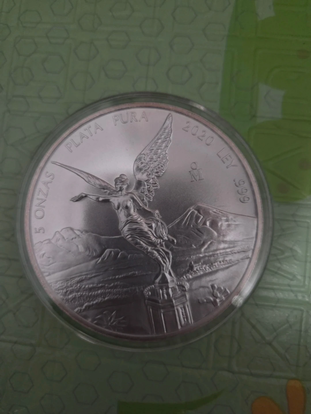 2020 Mexico 5 oz Silver Libertad BU