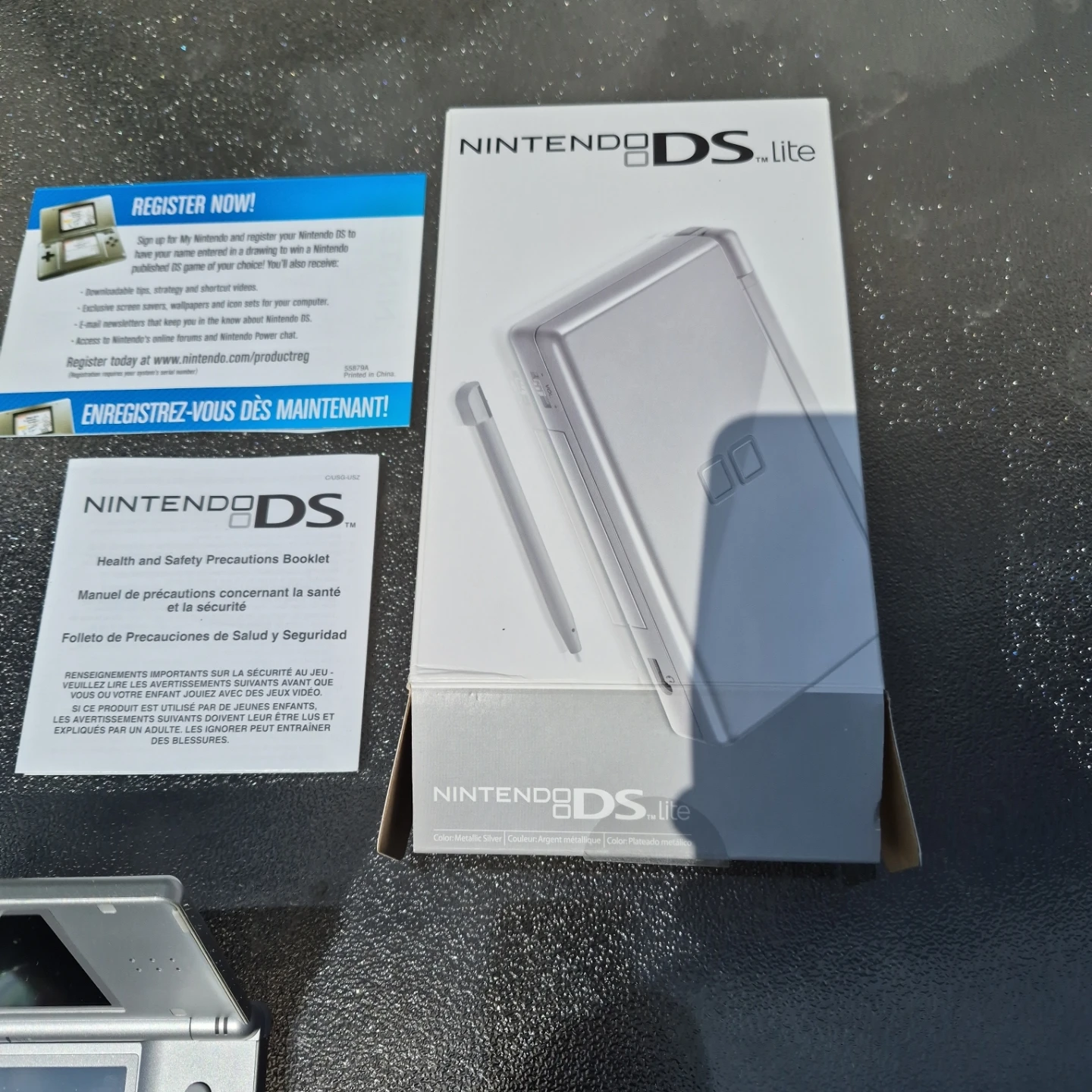 Nintendo DS Lite Silver Console - photo 3