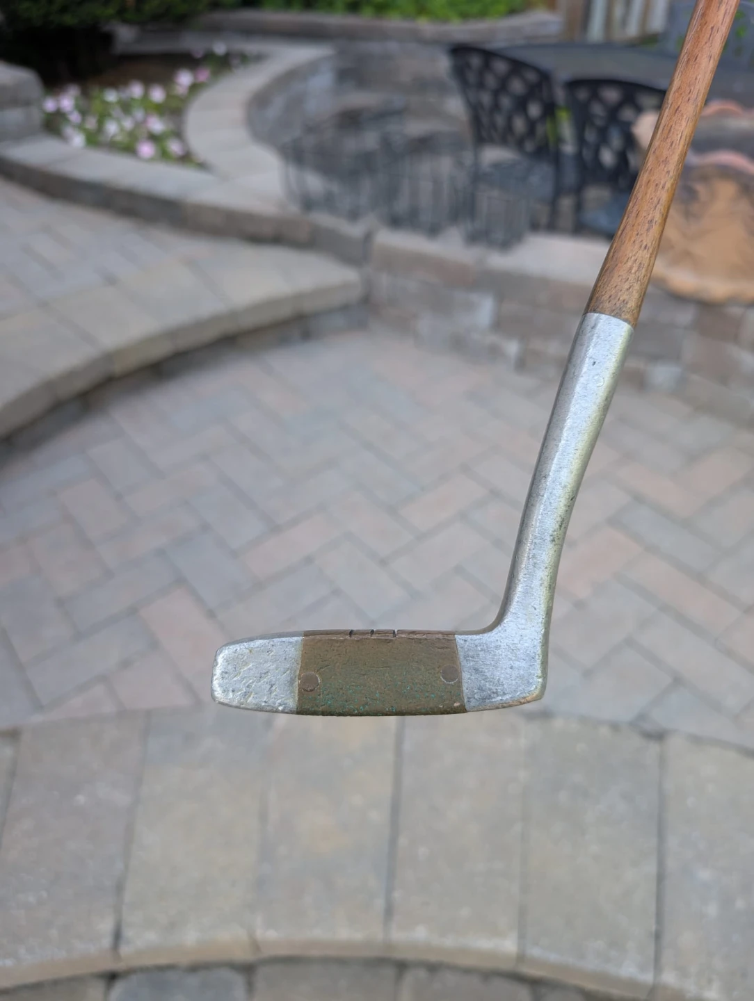 Vintage Hickory Otey Crisman Golf Putter - - photo 3