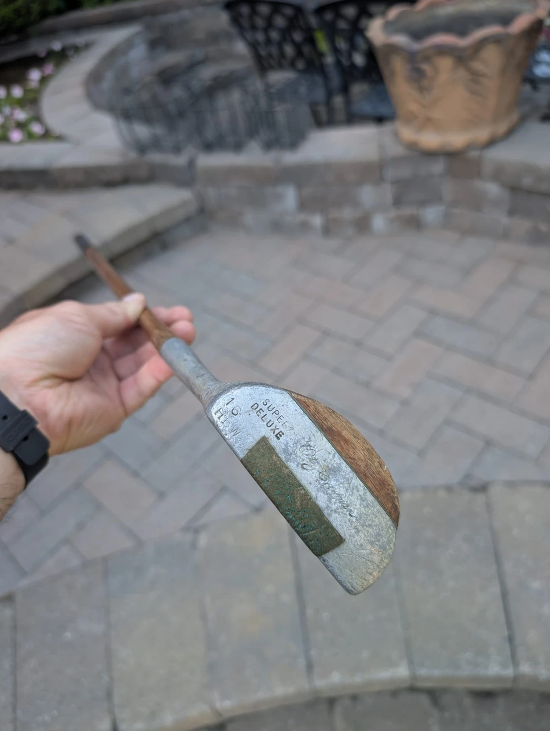 Vintage Hickory Otey Crisman Golf Putter - - photo 4