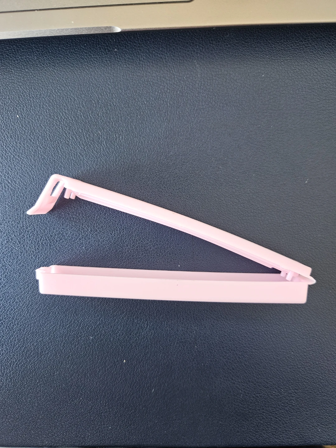 Pink Plastic Bag Clip