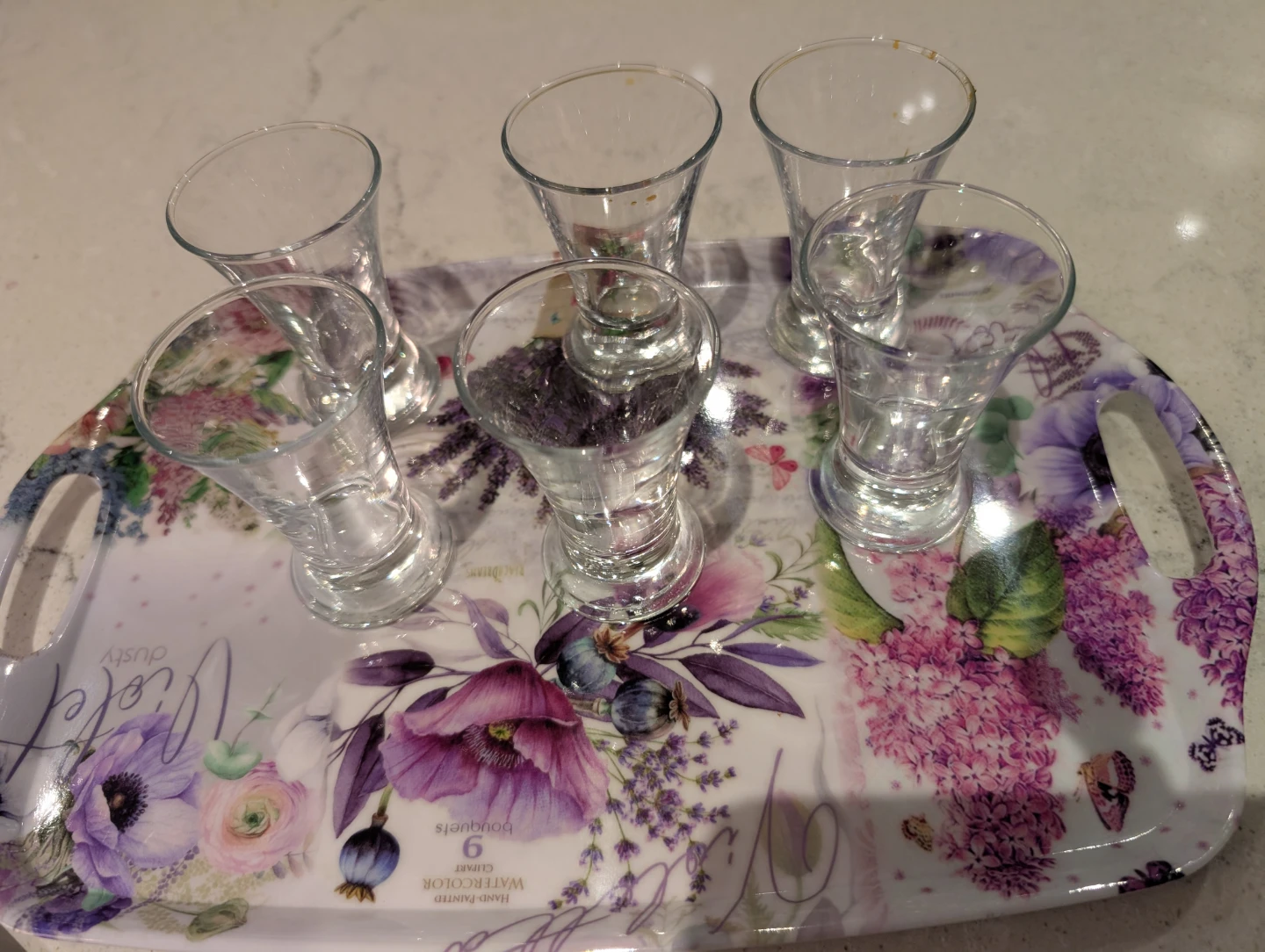 Set of 6 Small Glass Shot Glasses - photo 2