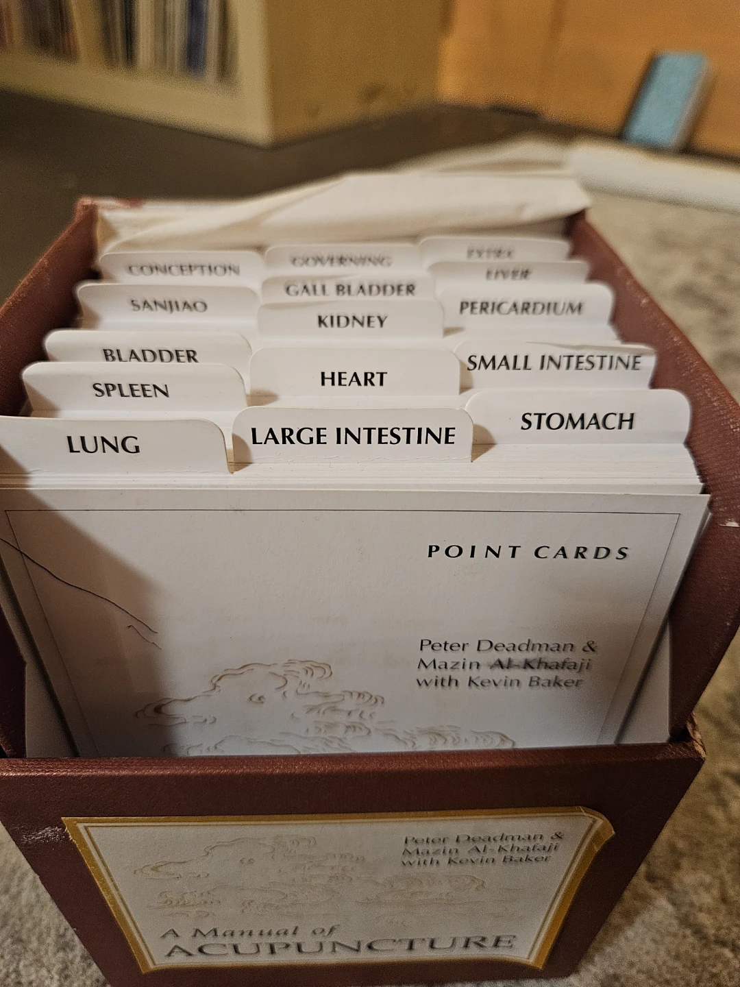 A Manual of Acupuncture Point Cards - photo 2
