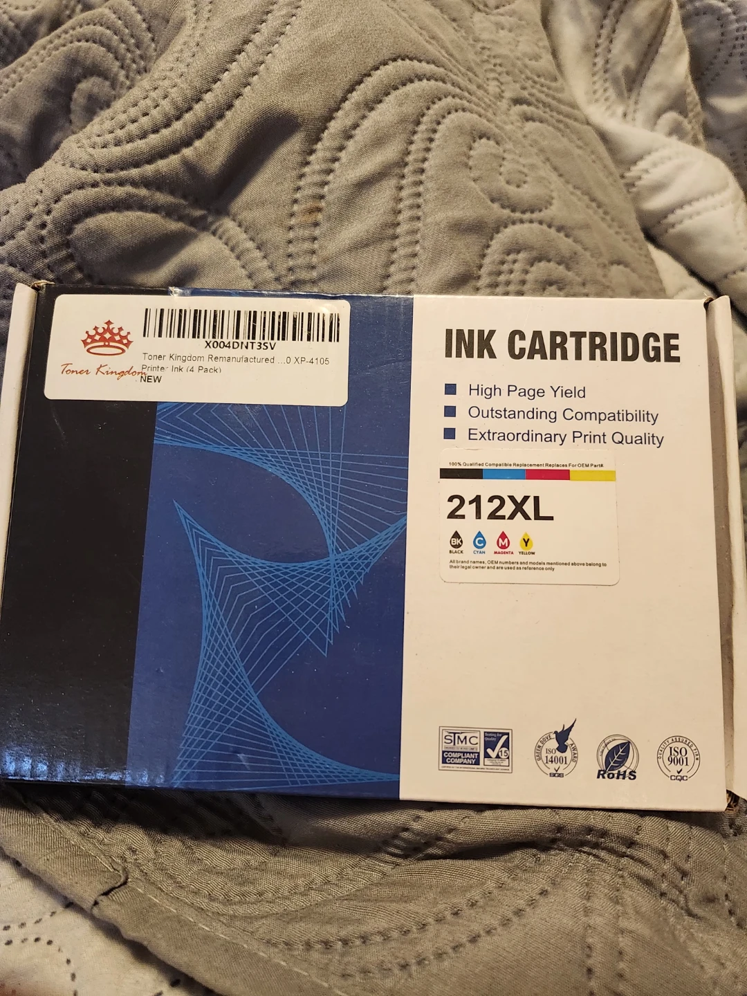 Toner Kingdom 212XL Ink Cartridge 4 Pack