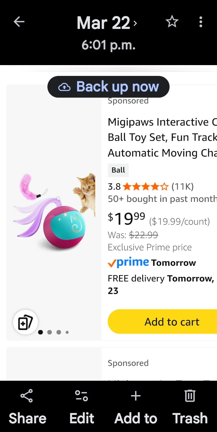 Migipaws Interactive Ball Toy Set - photo 2