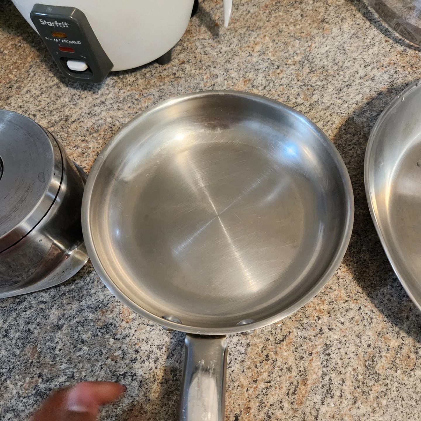 Wolfgang Puck Stainless Steel Frying Pan