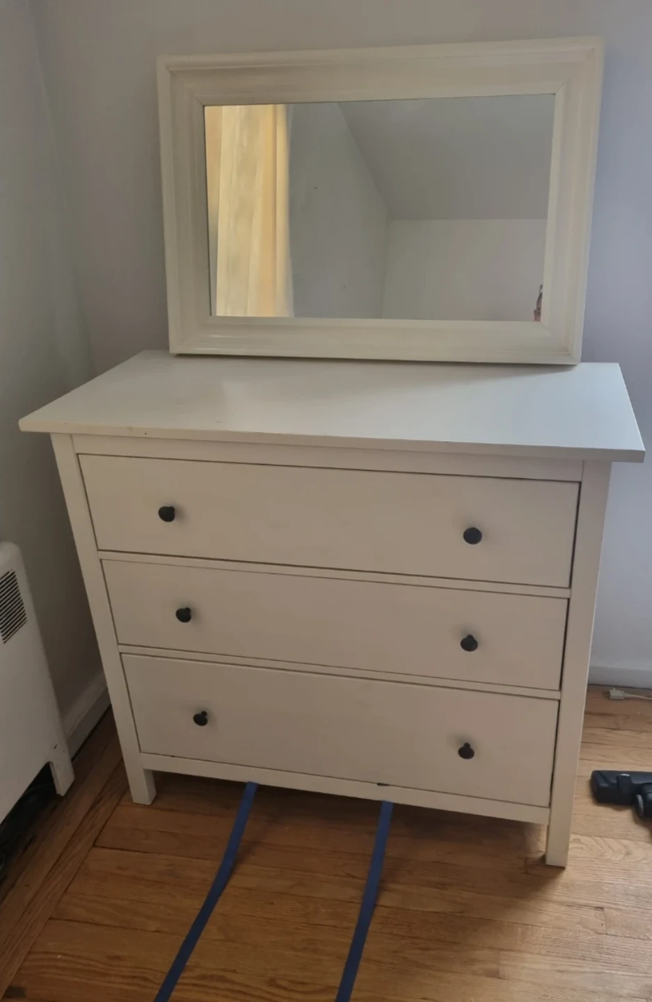 Hemnes 3 Drawer Dresser White