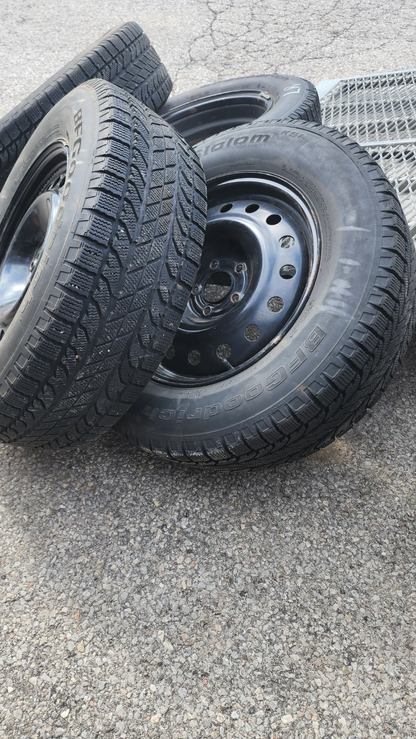 BFGoodrich Winter Tires on Rims - 245/65R17