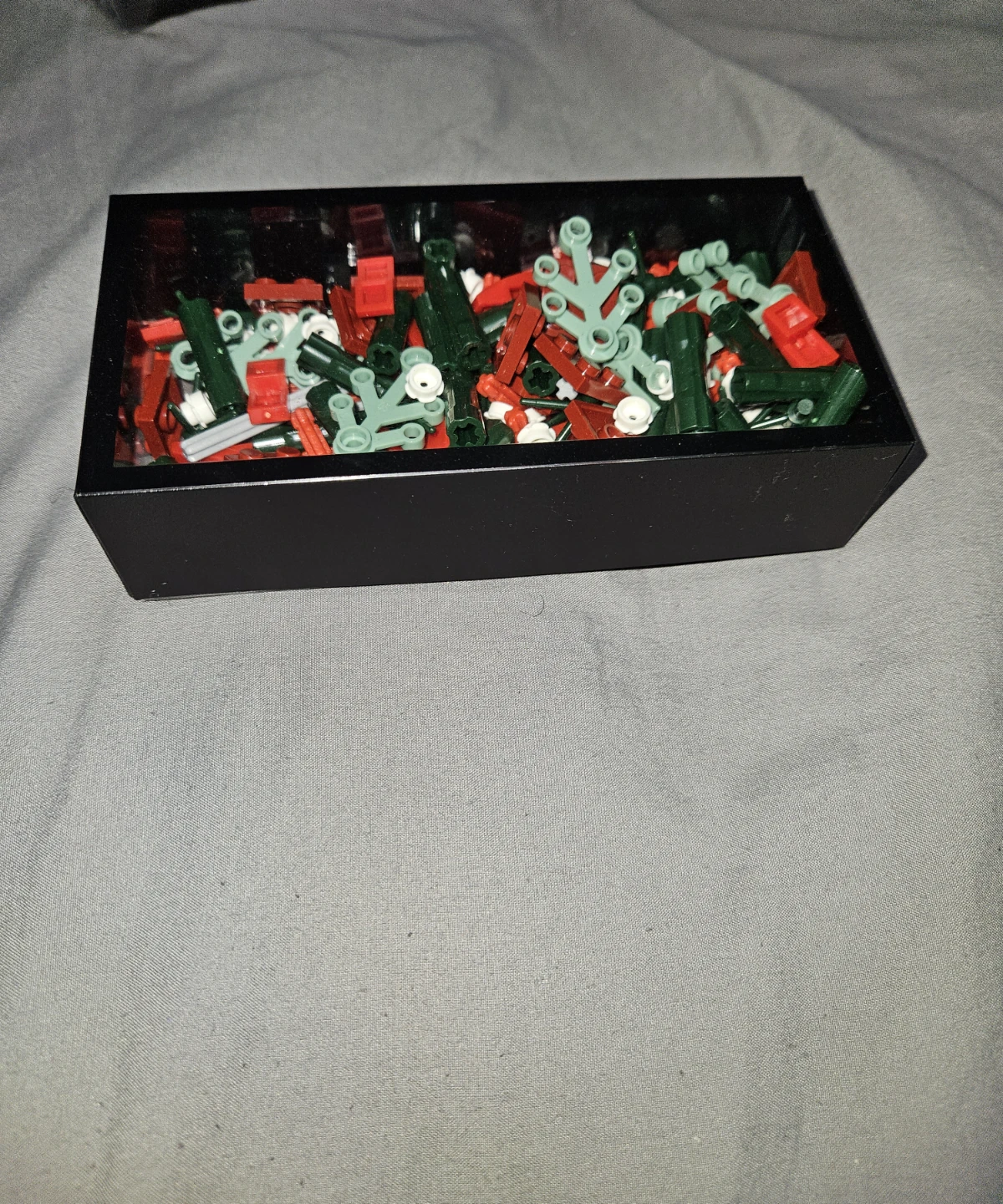 6-Compartment Clear Storage Organizer Box - photo 3