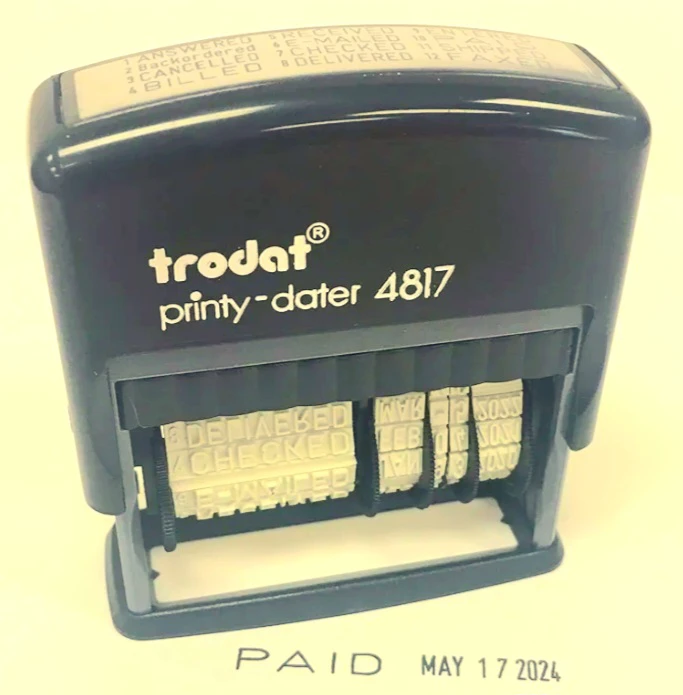 ✨️Trodat Printy-Dater 4817✨️ - photo 4