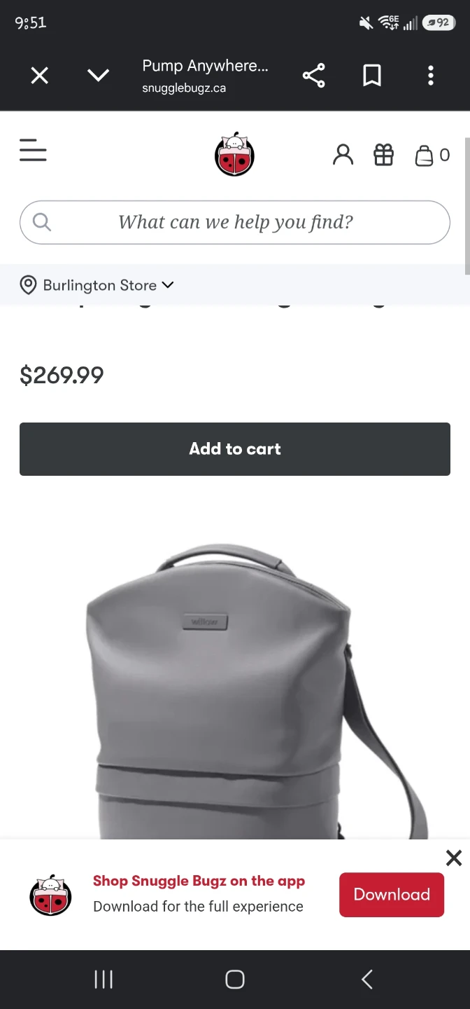 Willow Grey Bag