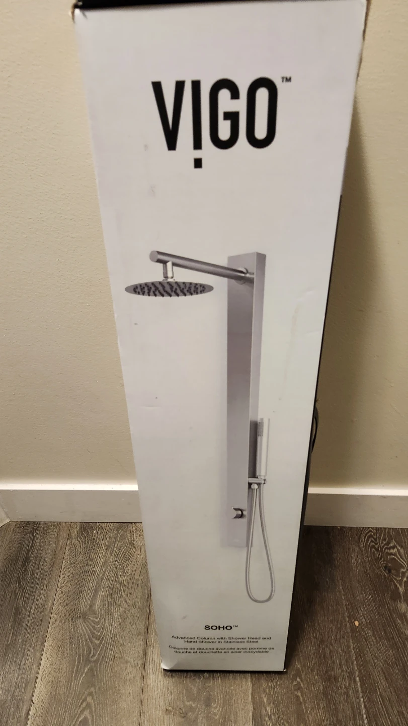 VIGO SOHO Advanced Shower Column with Rainfall Shower - photo 2