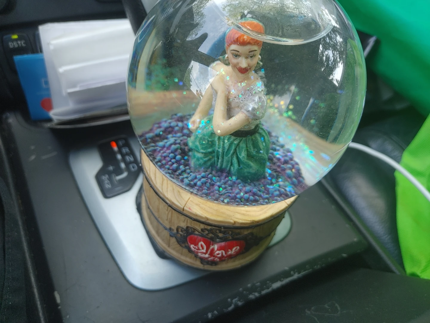 Decorative Snow Globe with Figurine