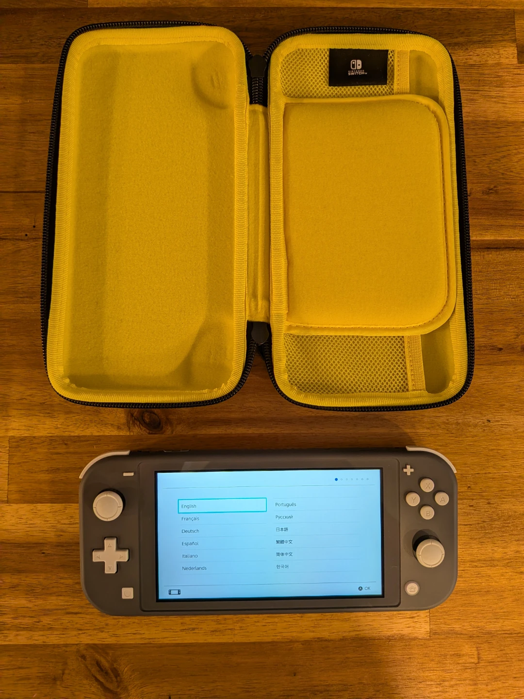 Nintendo Switch Lite Grey with Case