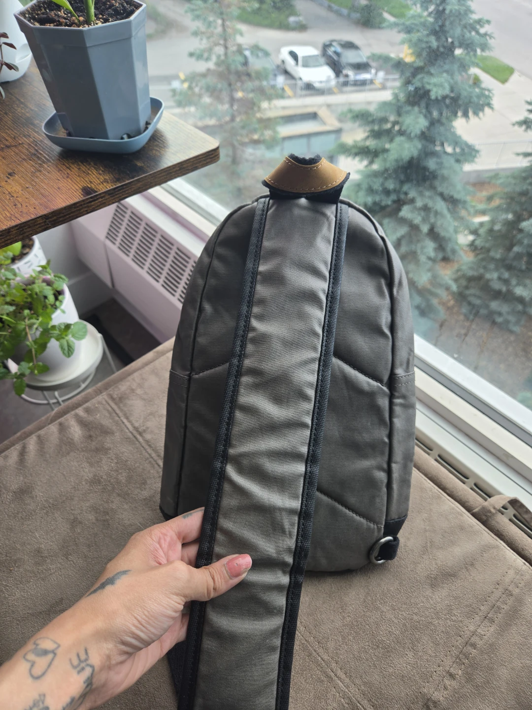 TSD Brand Canvas Sling Backpack - photo 2