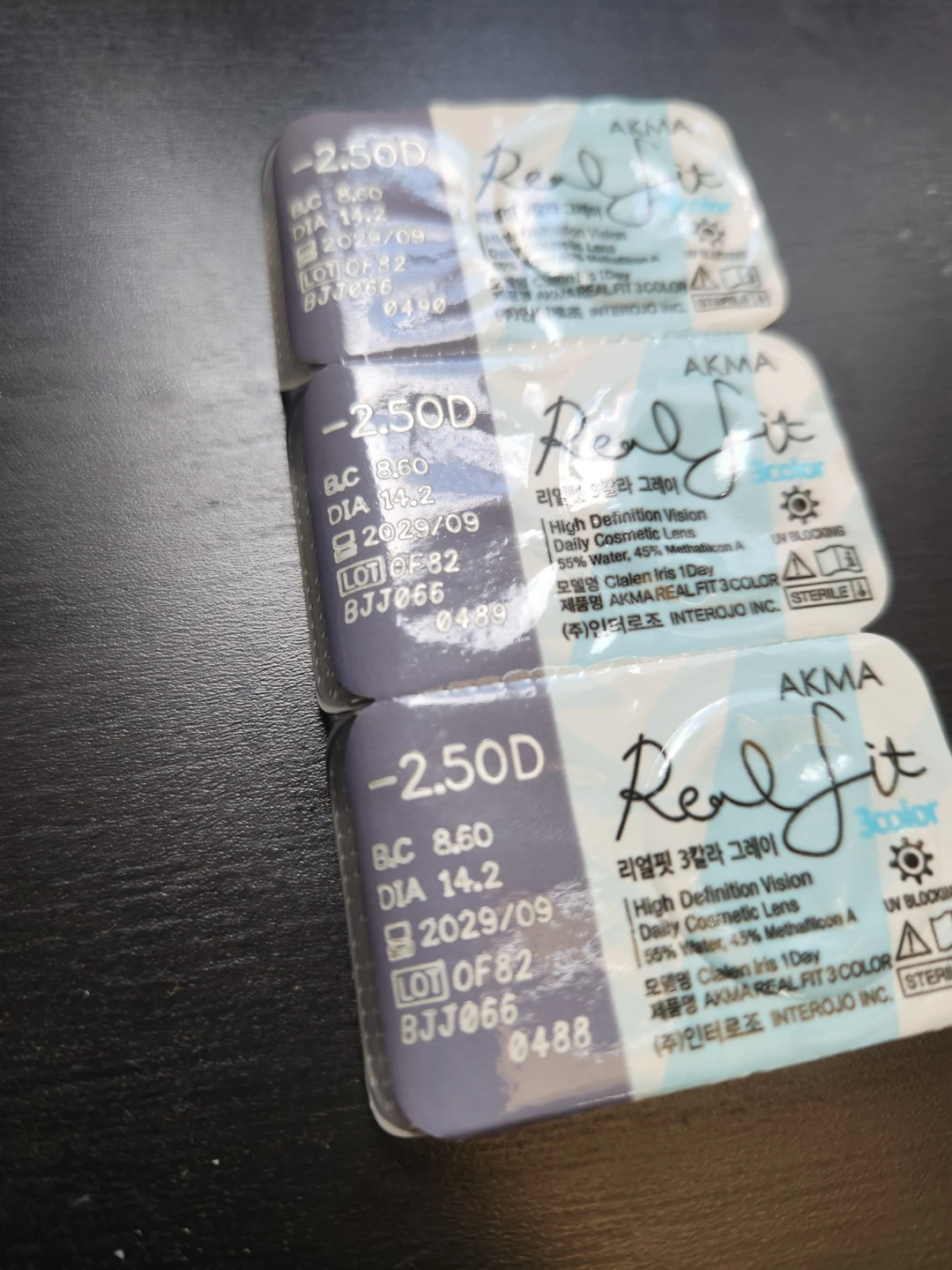 LENSME AKMA Real Fit 3 Color Contact Lenses - photo 3