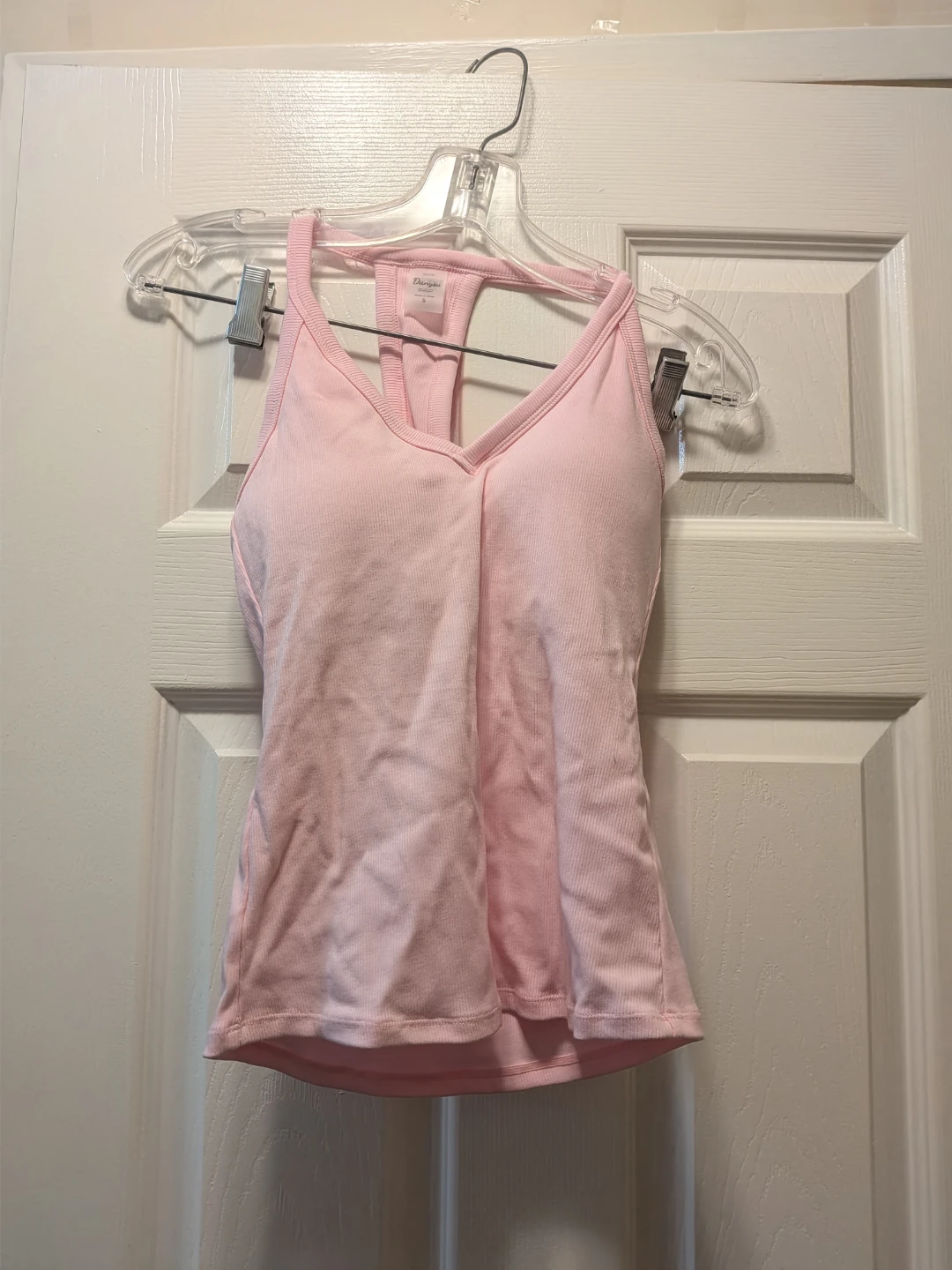 pink ribbed halter tank top,  pick up in st Albert - photo 3