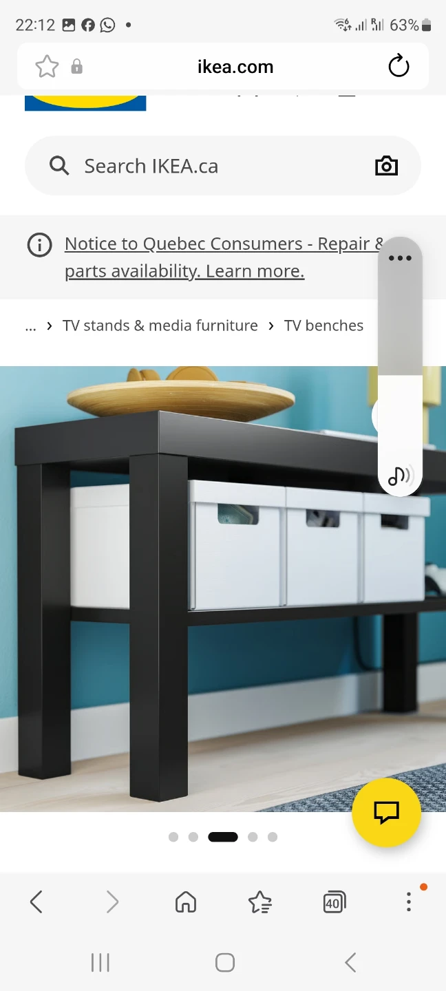 IKEA TV Bench - photo 5