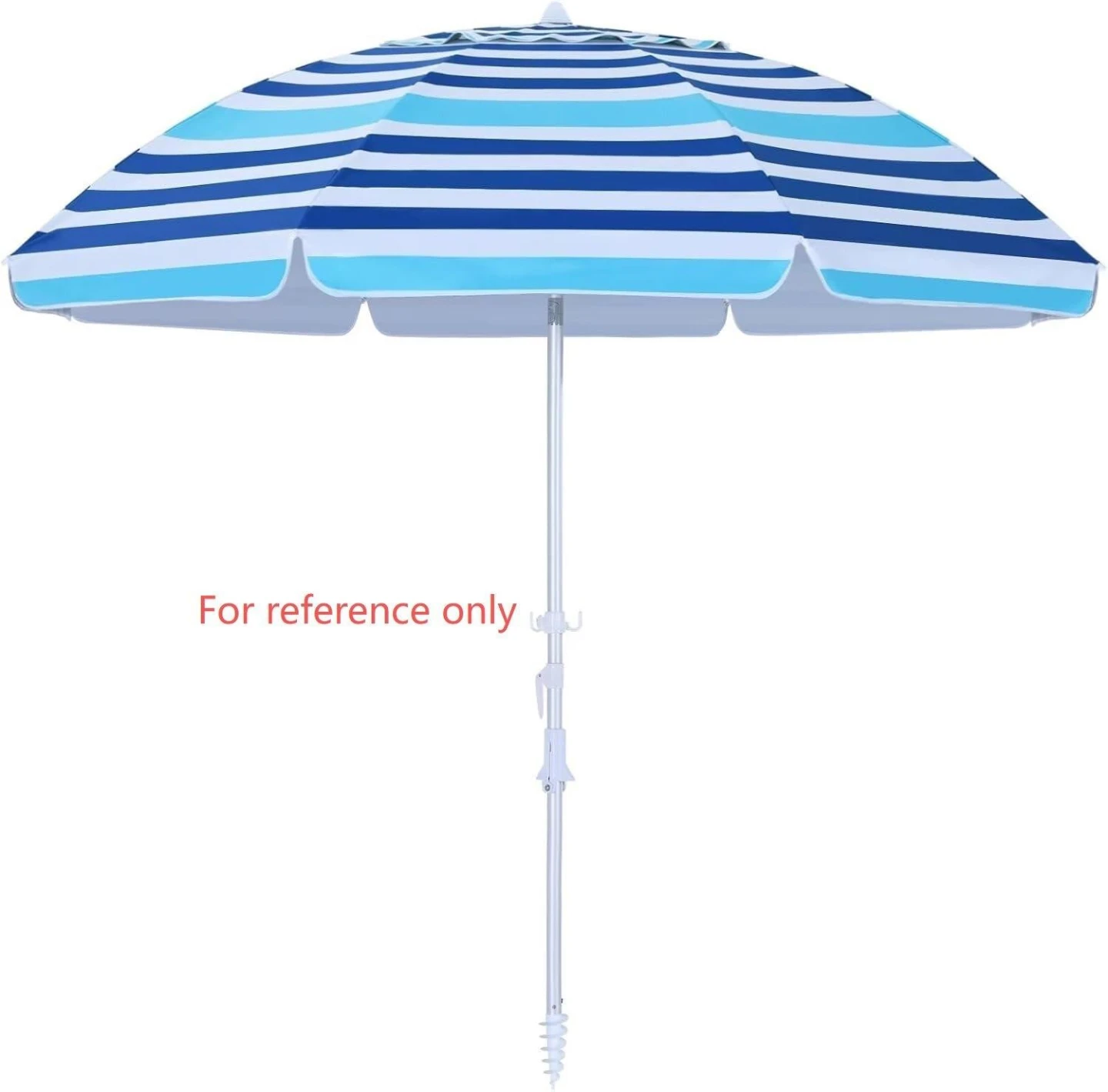 Striped Beach Umbrella - photo 2