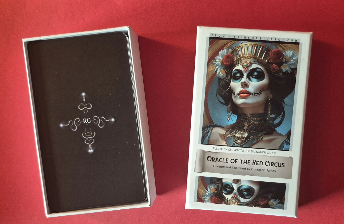 Oracle of the Red Circus Divination Cards
