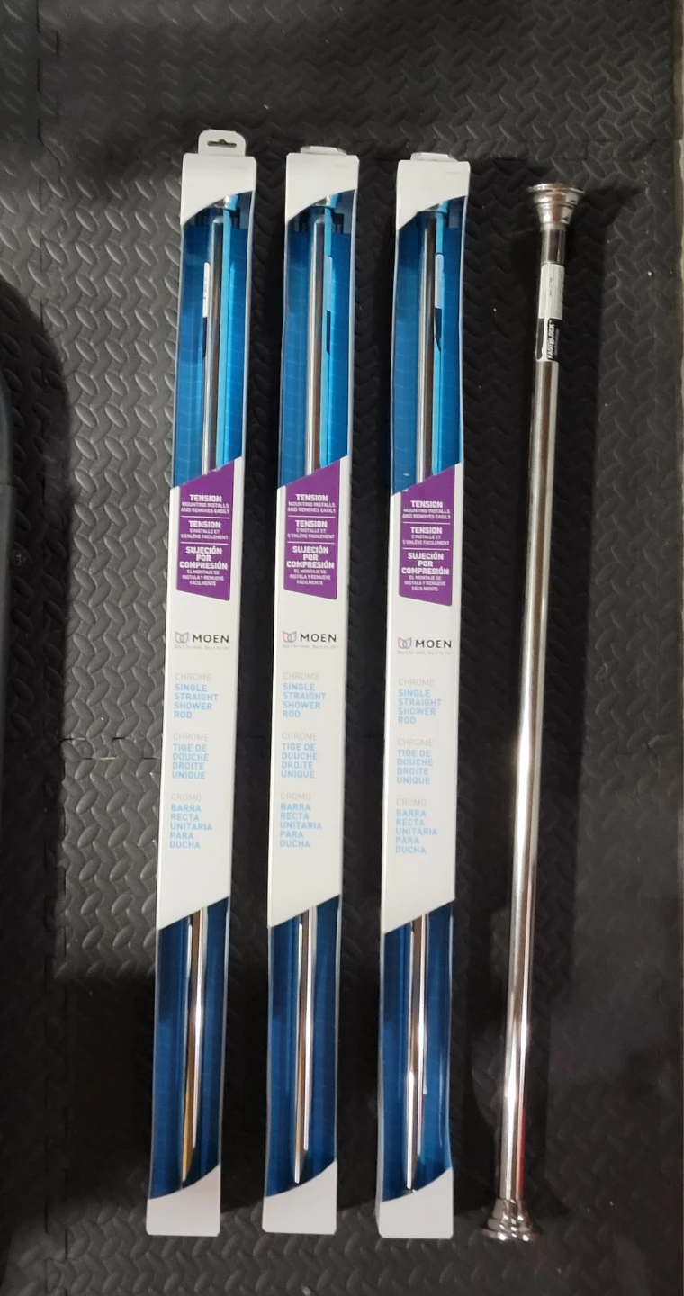 Moen tension shower rods - photo 2