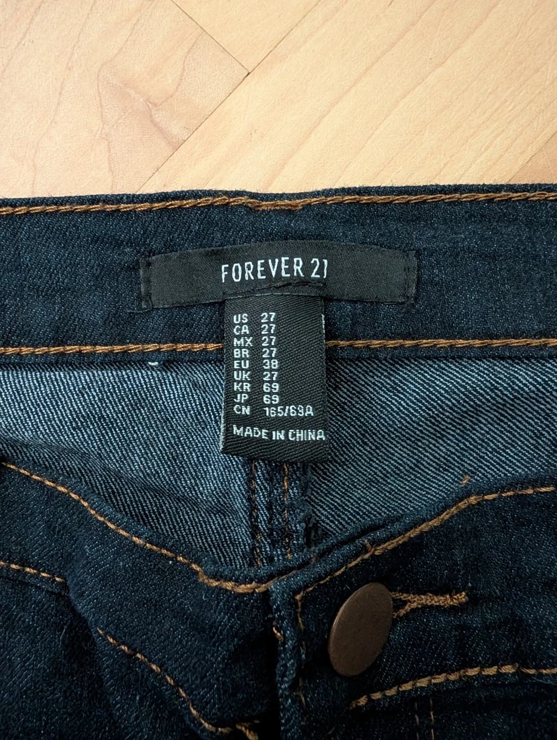 Forever 21 dark wash denim