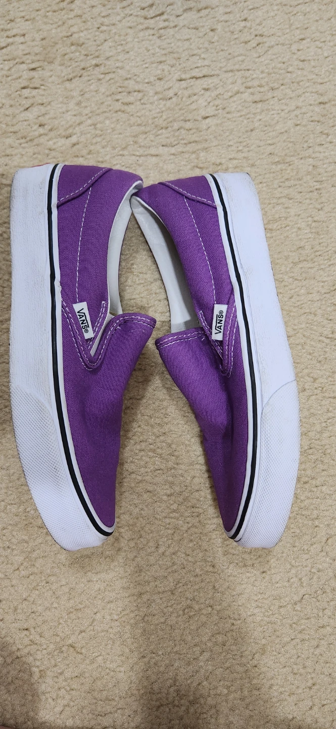 Vans Slip-On Shoes Purple - photo 2