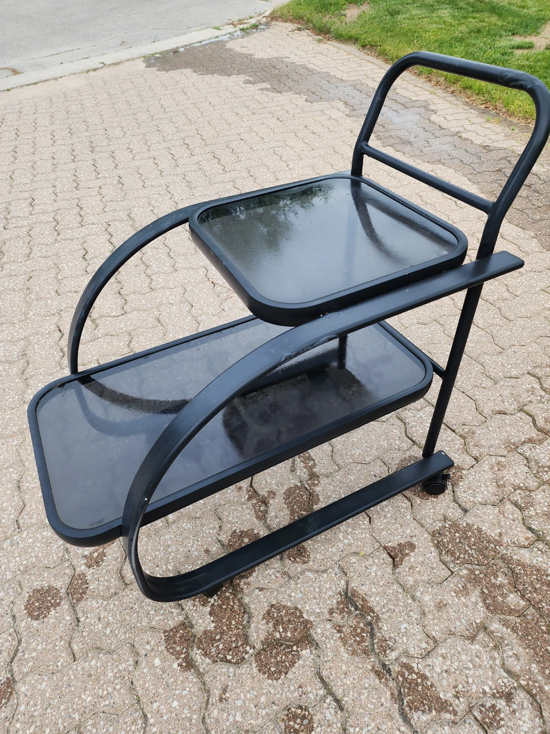 Two Tier Outdoor Table / Cart