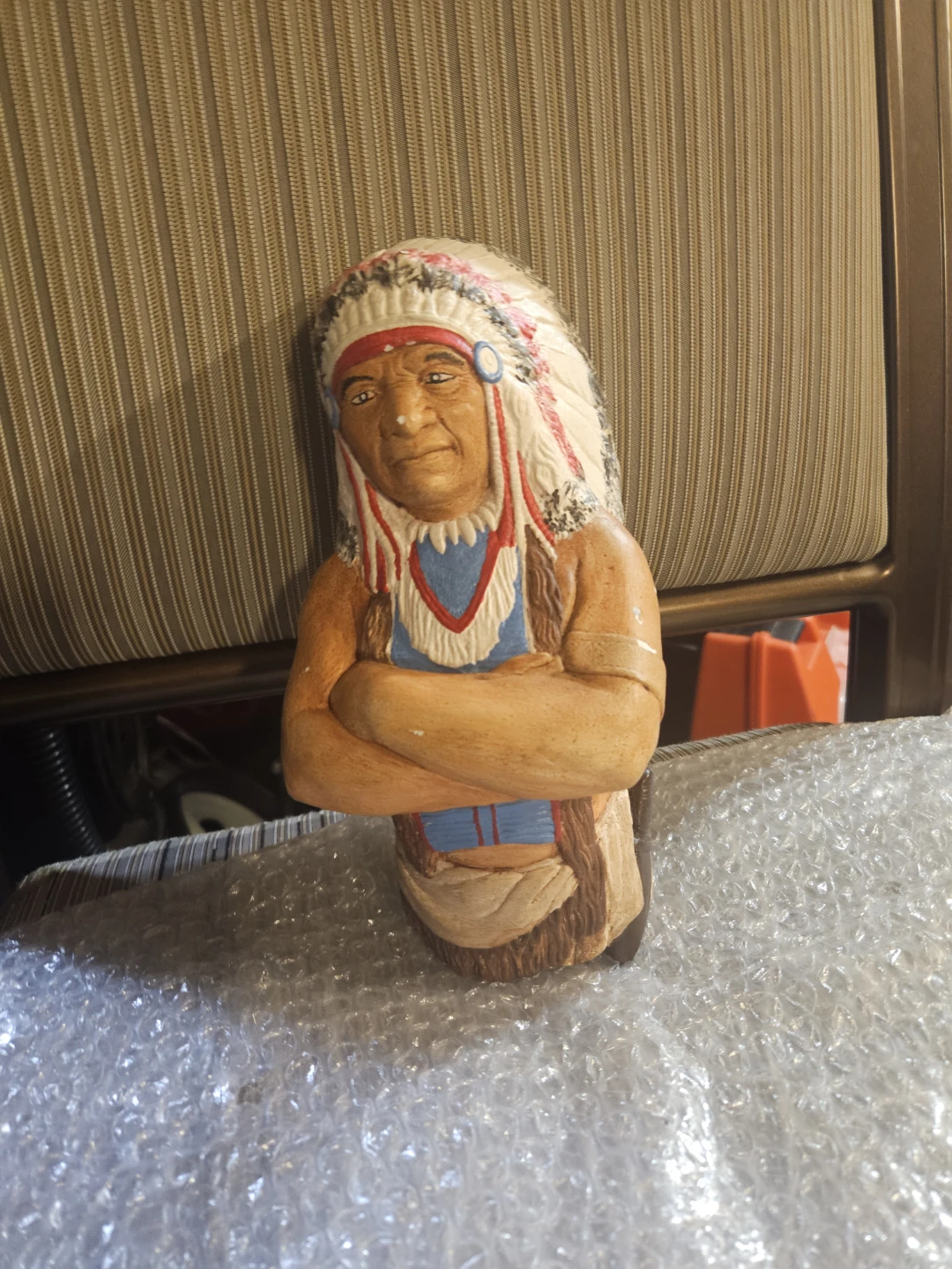 Native American Chief Figurine - photo 2